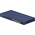 Netgear GS716TPP Ethernet Switch - 16 Ports - Manageable - 4 Layer Supported - Modular - 2 SFP Slots - 317.74 W Power Consumption - 300 W PoE Budget - Twisted Pair, Optical Fiber - PoE Ports - Rack-mountable, Desktop - Lifetime Limited Warranty 1 thumbnail image