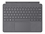 Microsoft Type Cover Keyboard/Cover Case Microsoft Surface Go 2, Surface Go Tablet - Platinum - Stain Resistant - Alcantara Body - 7.5" Height x 9.8" Width x 0.2" Depth