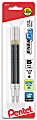 Pentel® EnerGel Liquid Gel Pen Refills, Bold Point, 1.0 mm, Black Ink, Pack Of 2 1 thumbnail image