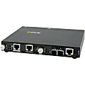 Perle SMI-1000-S2SC40 Gigabit Ethernet Media Converter - 1 x Network (RJ-45) - 1 x SC Ports - Management Port - 1000Base-T, 1000Base-EX - 24.85 Mile - External