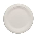 Karat Earth 6" Round Bagasse Plates, Natural, Set Of 1,000 Plates 1 thumbnail image