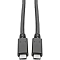 Tripp Lite USB C Cable 3.1 Gen 1 3A Rating USB-IF Cert USB Type C M/M 6ft - 1x USB Type C Male Thunderbolt 3 - U420C06 1 thumbnail image