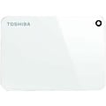 Toshiba Canvio Advance HDTC940XW3CA 4 TB Portable Hard Drive - 2.5" External - White - USB 3.0