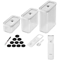 Zwilling Fresh & Save Cube Medium Box Set With Pump Starter Set, Clear, Set Of 5 Pieces 1 thumbnail image