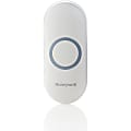 Honeywell Wireless Doorbell Push Button for Series 3, 5, 9 Honeywell Door Bells (White) - Aluminum - White
