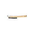 American Metalcraft Steel/Wood Grill Brush, 13-1/2", Brown 1 thumbnail image