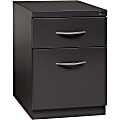Lorell® Premium 20"D Vertical 2-Drawer Mobile Pedestal File Cabinet, Charcoal 1 thumbnail image
