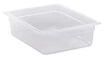 Cambro Translucent GN 1/2 Food Pans, 4"H x 10-7/16"W x 12-3/4"D, Pack Of 6 Containers 1 thumbnail image