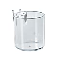 Azar Displays Cup Displays, 3" x 3", Clear, Pack Of 10