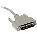 C2G 1ft DB9 Female to DB25 Male Serial Adapter Cable - DB-9 Female - DB-25 Male - 1ft - Beige 1 thumbnail image