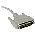 C2G 1ft DB9 Female to DB25 Male Serial Adapter Cable - DB-9 Female - DB-25 Male - 1ft - Beige