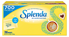 Splenda No-Calorie Sweetener Packets, Box Of 700 Packets