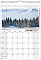 Office Depot® Brand Monthly Wall Calendar, 12" x 17", Scenic, January to December 2021, ODUS2001-004 1 thumbnail image
