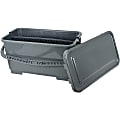 Genuine Joe Microfiber Mop Charging Bucket - 6 gal - Graduated, Sealable Lid - 10.3" x 12.6" - Plastic - Gray - 1 Each 1 thumbnail image
