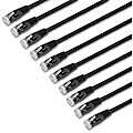 StarTech.com 6 ft. CAT6 Cable - 10 Pack - Black CAT6 Ethernet Cords - Molded RJ45 Connectors - ETL Verified - 24 AWG (C6PATCH6BK10PK) 1 thumbnail image