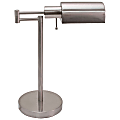 Ledu LED Table Lamp, 18 Watt, Brushed/Satin Steel