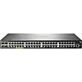 HPE 2930F 48G PoE+ 4SFP+ 740W Switch - 48 Ports - Manageable - 3 Layer Supported - Modular - 980 W Power Consumption - JL558AABA 1 thumbnail image