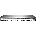 Aruba 2930F 48G PoE+ 4SFP+ 740W Switch - 48 Ports - Manageable - 3 Layer Supported - Modular - 980 W Power Consumption - Twisted Pair, Optical Fiber - Rack-mountable - Lifetime Limited Warranty