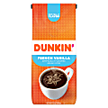 Dunkin' Donuts® Ground Coffee, French Vanilla, 12 Oz Per Bag 1 thumbnail image