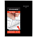 2025 AT-A-GLANCE® DayMinder Weekly Appointment Book Planner, 8" x 11”, Black, January To December 1 thumbnail image