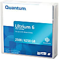 Quantum LTO Ultrium-6 Data Cartridge - LTO-6 - Labeled - 2.50 TB (Native) / 6.25 TB (Compressed) - 2775.59 ft Tape Length - 20 Pack