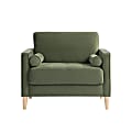 Lifestyle Solutions Lillian Chair, Olive/Natural