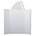 Flipside Corrugated Project Board & Header Sets, 36" x 48", White, Pack Of 24 Sets 1 thumbnail image