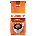 Dunkin' Donuts® Ground Coffee, Hazelnut, 12 Oz Per Bag