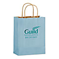 Custom Promotional Matte Finish Paper Bag, 10-1/2"H