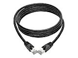 Tripp Lite Cat6a Snagless Shielded STP Patch Cable 10G, PoE, Black M/M 7ft - 1.25 GB/s - Patch Cable - 7 ft - 1 x RJ-45 Male Network - 1 x RJ-45 Male Network - Shielding - Black