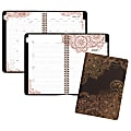 AT-A-GLANCE® Henna Premium 13-Month Weekly/Monthly Planner, 5 1/2" x 8 1/2", Brown, January 2018 to January 2019 (551-200-18)