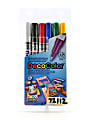 Marvy Uchida DecoColor® Paint Markers, Set Of 6 Markers, Extra-Fine Tip, Assorted Primary Colors