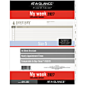 AT-A-GLANCE® 2026 Weekly Planner Refill, Loose Leaf, Folio Size, 8 1/2" x 11", 49128527 1 thumbnail image