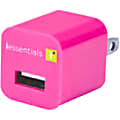 iEssentials USB Wall Charger - 5 V DC/1 A Output