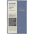Mead Cambridge® WorkStyle® Classic Academic 2026-2028 Two Year Monthly Planner, Steel Blue, Pocket, 3 1/2" x 6 1/4" 1 thumbnail image