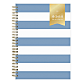 Day Designer Planner Notes Weekly/Monthly Planner, 5-7/8” x 8-5/8”, Rugby Stripe, January To December 2022, 132451