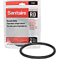 Sanitaire Style RD Vacuum Belt - 2/Pack - Black