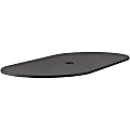 Safco Asian Night Cha-Cha Table Oval Tabletop - Oval Top - 72" Table Top Length x 42" Table Top Width x 1" Table Top Thickness - Assembly Required 1 thumbnail image