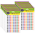 Teacher Created Resources® Mini Stickers, Colorful Paw Prints, 528 Stickers Per Pack, Set Of 12 Packs 1 thumbnail image