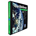 Aurora GB EarthView™ Ultra Round-Ring Presentation Binder, 3 Ring, 39% Recycled, 1", Black
