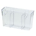 Better Houseware Cutlery Drain Caddy, 4"H x 2-1/4"W x 7-1/2"D, Clear 1 thumbnail image