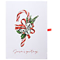Graphique Holiday Boxed Cards, 5" x 7", Candy Cane, Box Of 15 Cards/Envelopes 1 thumbnail image