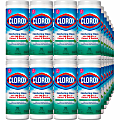 Clorox Disinfecting Cleaning Wipes - Ready-To-Use Wipe - Fresh Scent - 35 / Canister - 840 / Pallet - Green