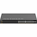 Netgear AV Line M4350-24X4V Ethernet Switch - 24 Ports - Manageable - 25 Gigabit Ethernet - 10GBase-X, 25GBas - XSM4328CV100NES 1 thumbnail image