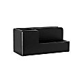 Rolodex® Wood Tones™ Desk Organizer, Black 1 thumbnail image