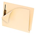 Pendaflex® Smart Shield™ End Tab Fastener Folders, Letter Size, Manila, 1 Embedded Fastener, Pack Of 50 Folders 1 thumbnail image