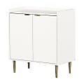 South Shore Hype 29"W Storage Cabinet, Pure White