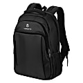 Volkano Bermuda II Series Backpack With 15.6" Laptop Pocket, Black