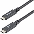 StarTech.com 6 ft (1.8m) USB C to USB C Cable, 5A 100W PD 3.0, Certified Works With Chromebook, USB-IF Certified, M/M, USB 3.0 (5Gbps) - USB315C5C6 1 thumbnail image
