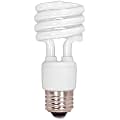 Satco T2 13-watt Fluorescent Spiral Bulb, White 1 thumbnail image